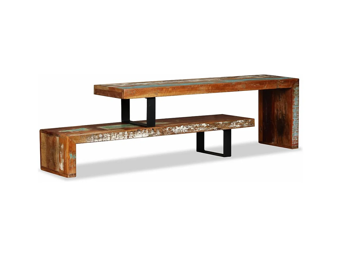 Mobile TV TV buffet dal design pratico in legno massello di recupero 2502155