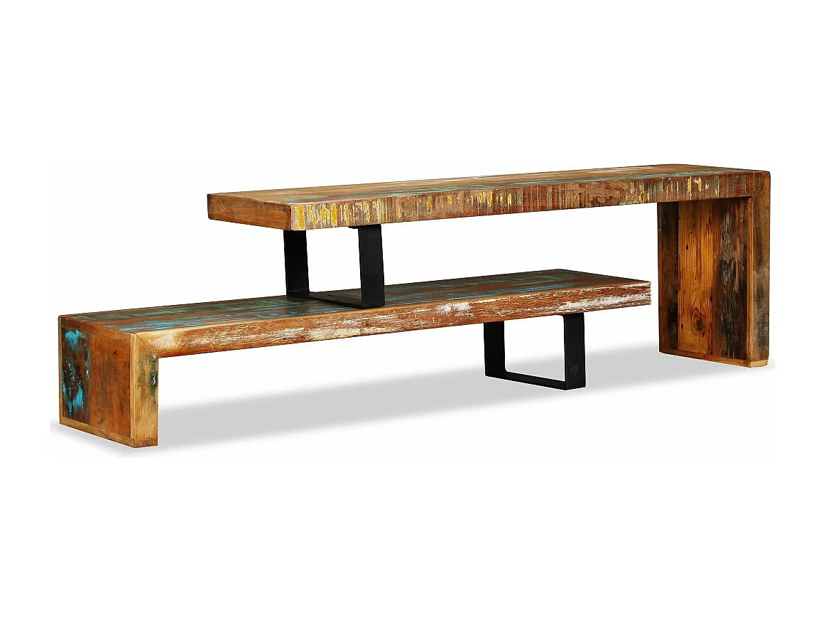 Mueble TV buffet TV diseño práctico madera maciza recuperada 2502155