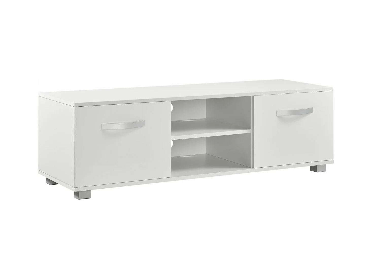 Meuble tv support télé blanc 120 x 40 x 38 cm 03_0005871