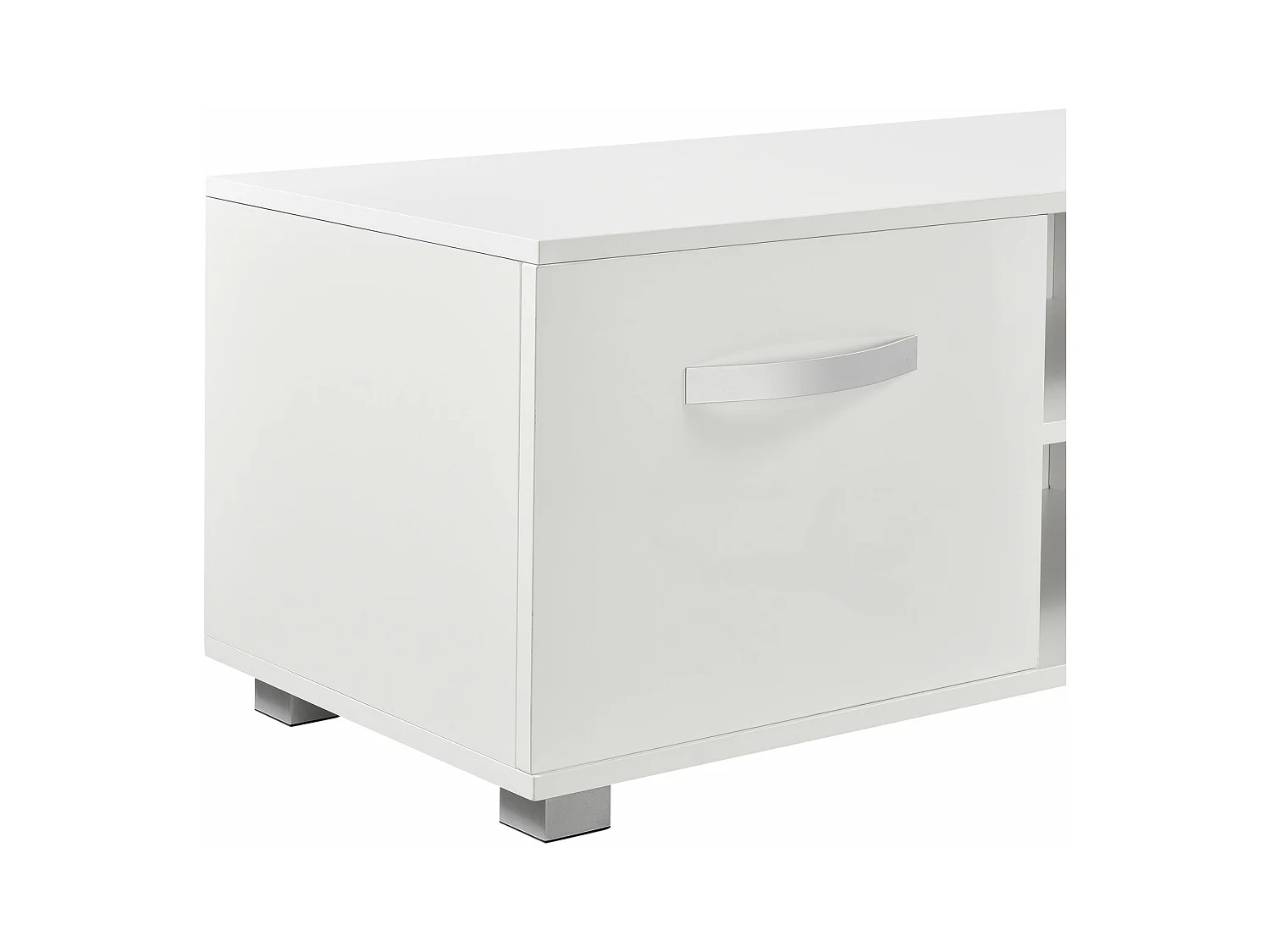 Meuble tv support télé blanc 120 x 40 x 38 cm 03_0005871