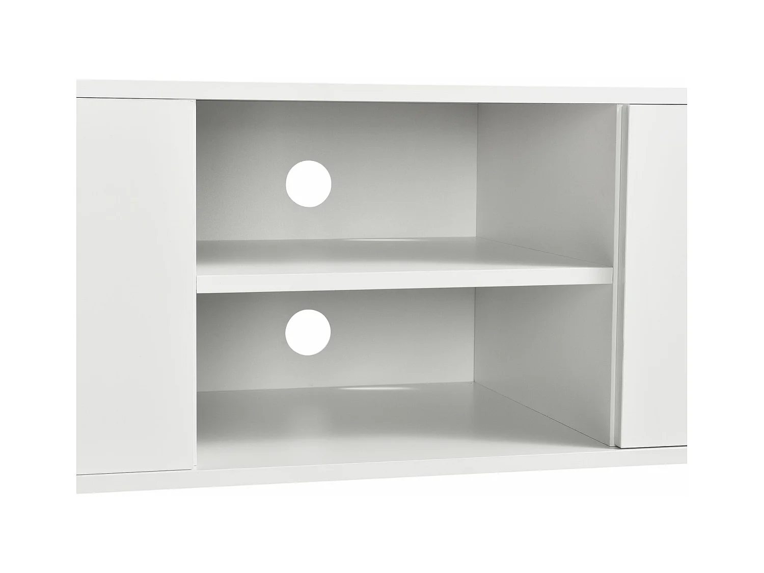 Meuble tv support télé blanc 120 x 40 x 38 cm 03_0005871