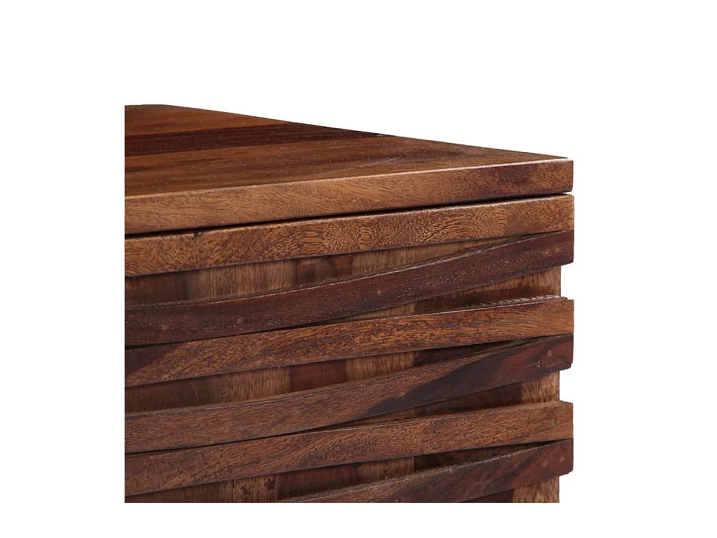 Meuble télé tv bois marron 120 x 30 x 40 cm 2502060