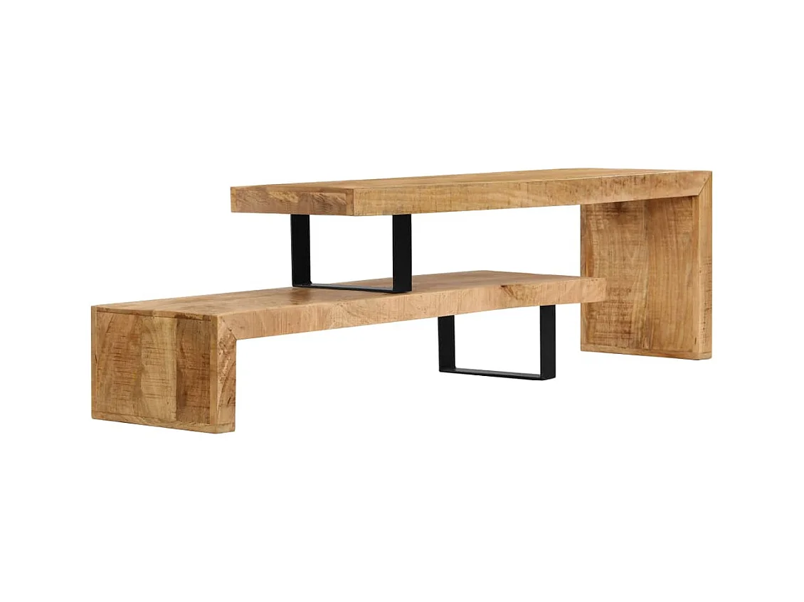 Móvel de TV Buffet de TV design prático madeira de mangueira maciça 2502132