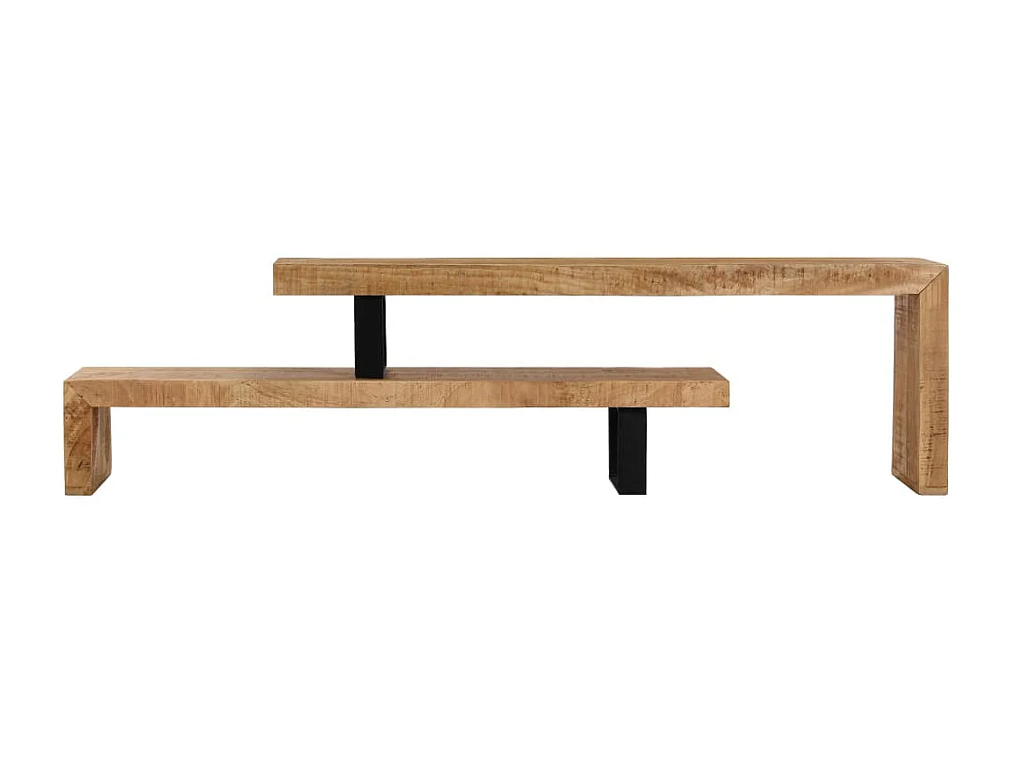 Mueble TV Buffet TV diseño práctico madera maciza de mango 2502132