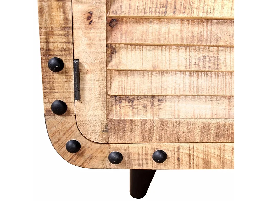 Meuble télé tv bois marron 120 x 30 x 50 cm 2502141