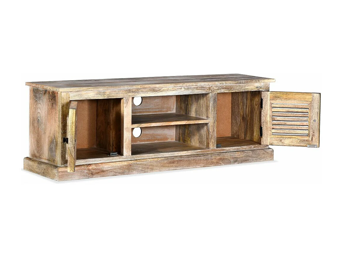 Mueble TV Buffet TV diseño práctico madera maciza de mango 2502022