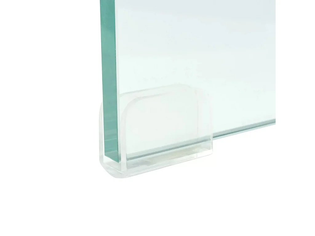 Meuble télé tv verre 100 x 30 x 13 cm 2502040