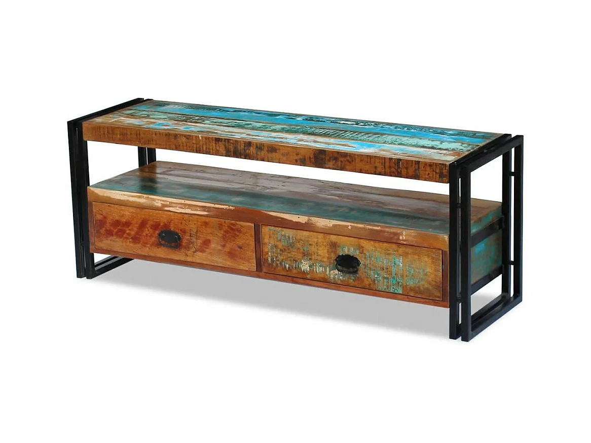 Mueble de TV Aparador de TV Diseño práctico Madera maciza recuperada 2502154