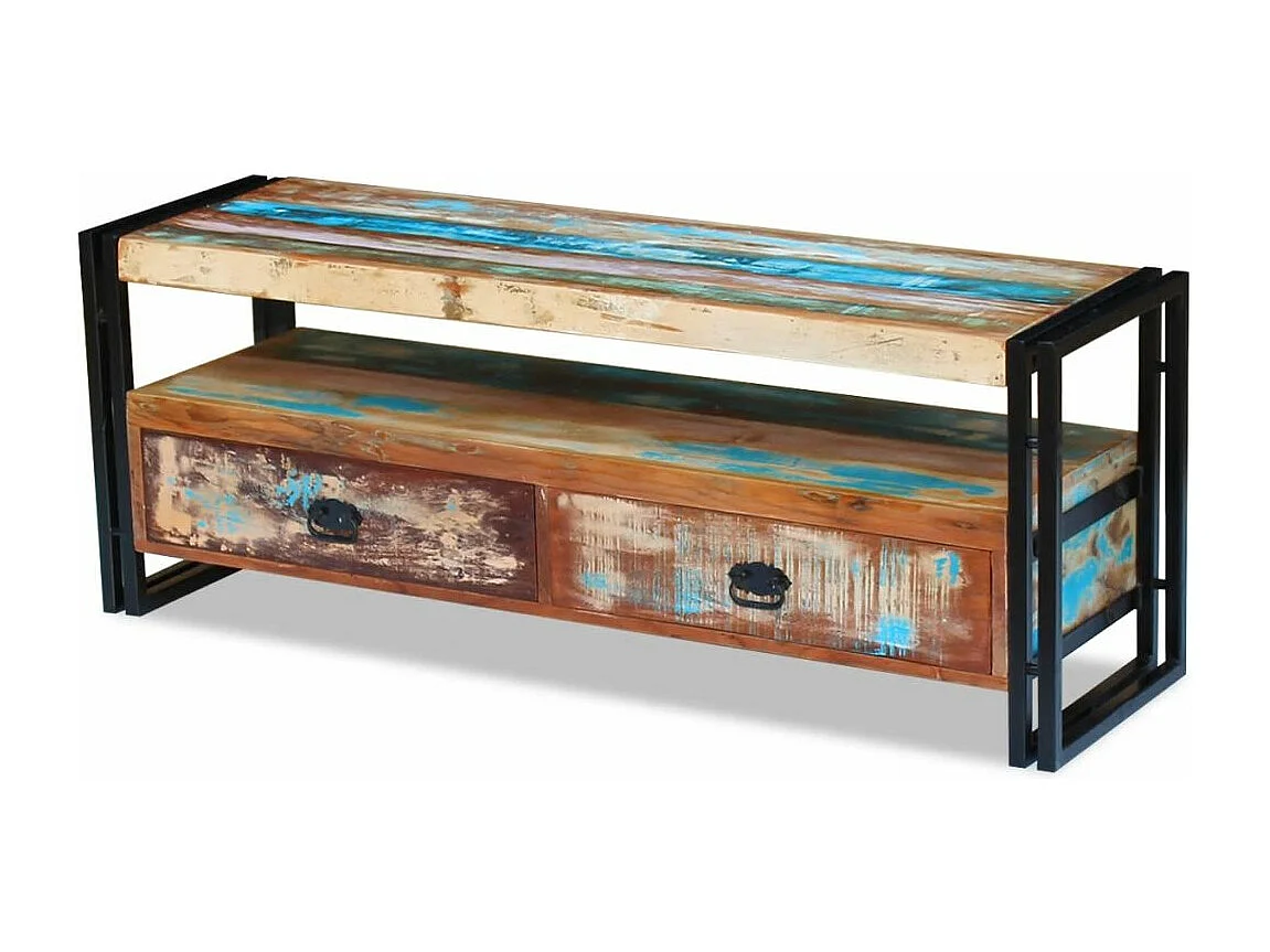 Mueble de TV Aparador de TV Diseño práctico Madera maciza recuperada 2502154