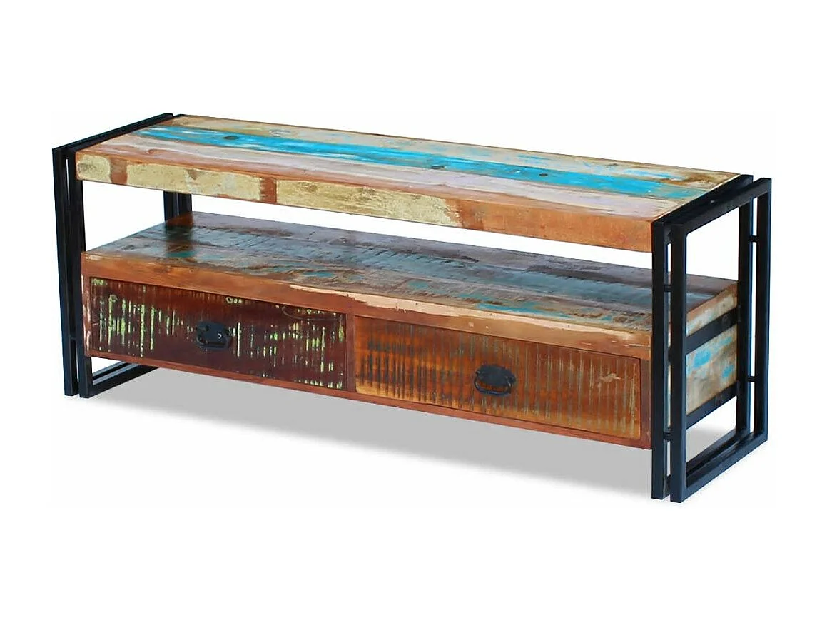 Mueble de TV Aparador de TV Diseño práctico Madera maciza recuperada 2502154