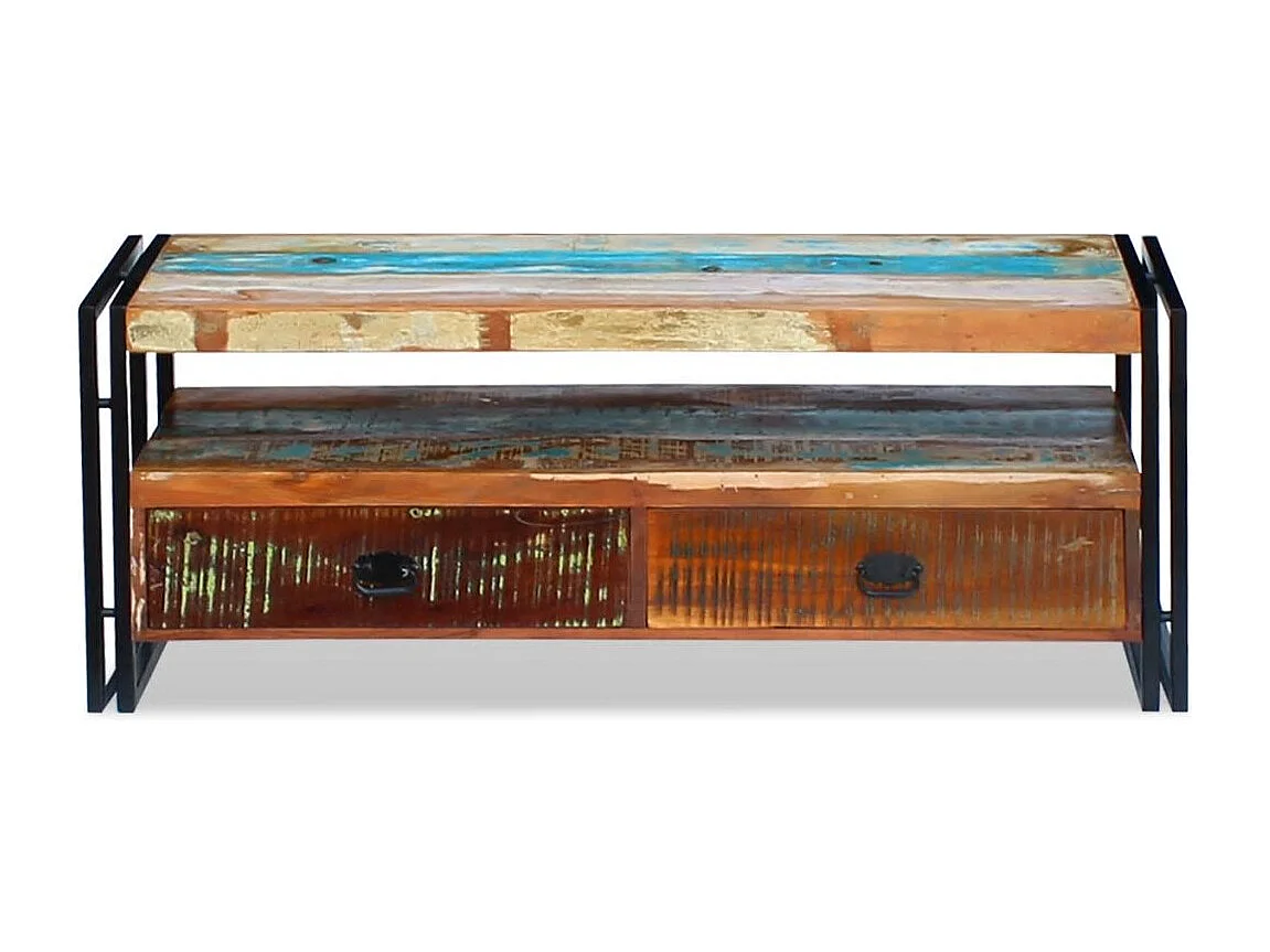 Mueble de TV Aparador de TV Diseño práctico Madera maciza recuperada 2502154