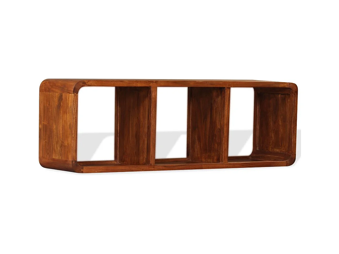 Meuble télé tv bois marron 120 x 30 x 40 cm 2502163