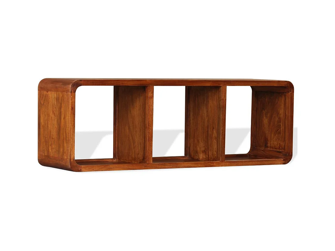 Meuble télé tv bois marron 120 x 30 x 40 cm 2502163