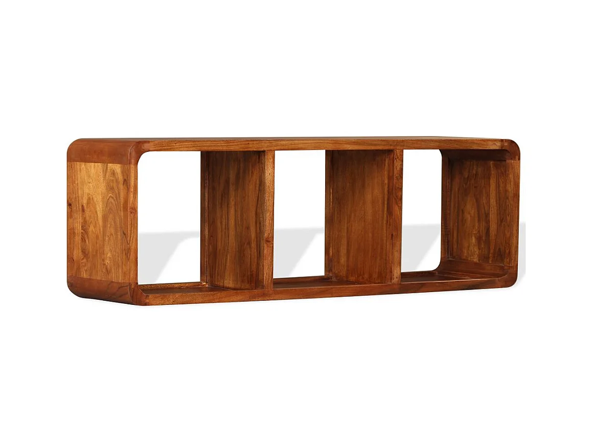 Meuble télé tv bois marron 120 x 30 x 40 cm 2502163