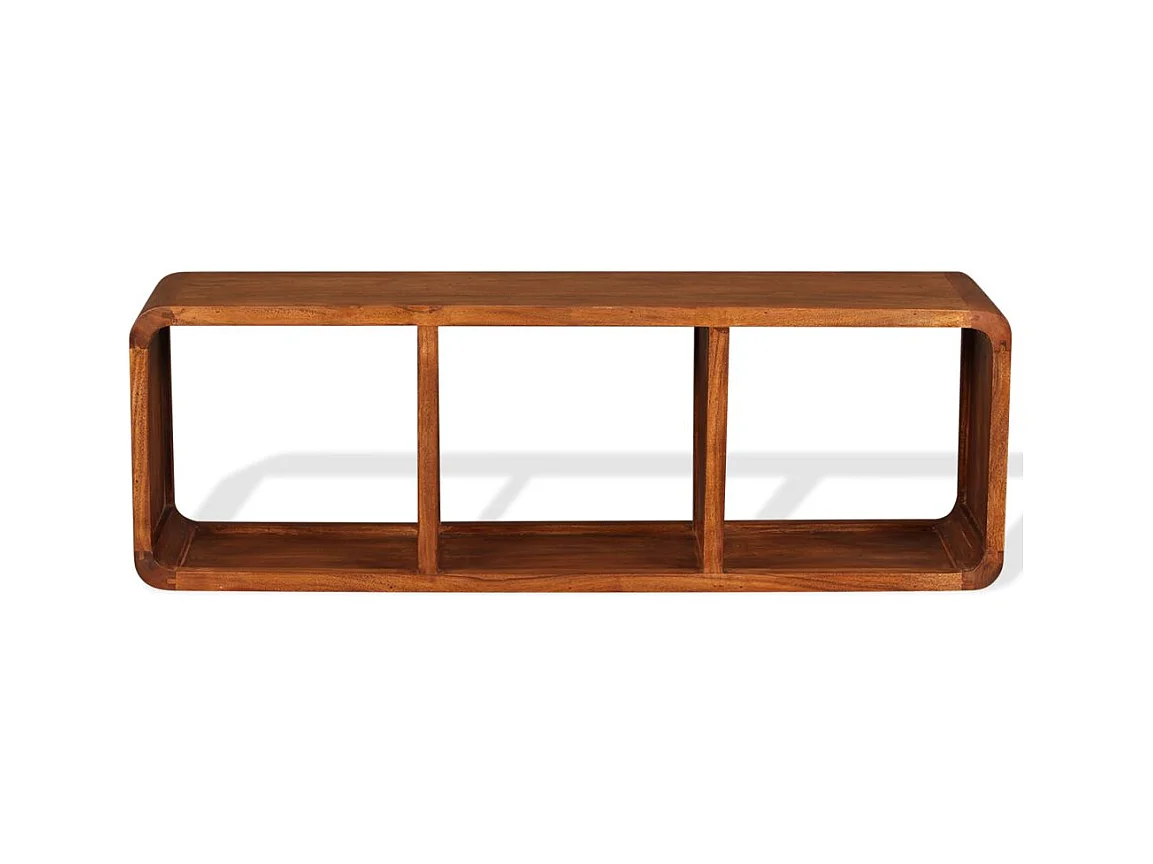 Meuble télé tv bois marron 120 x 30 x 40 cm 2502163