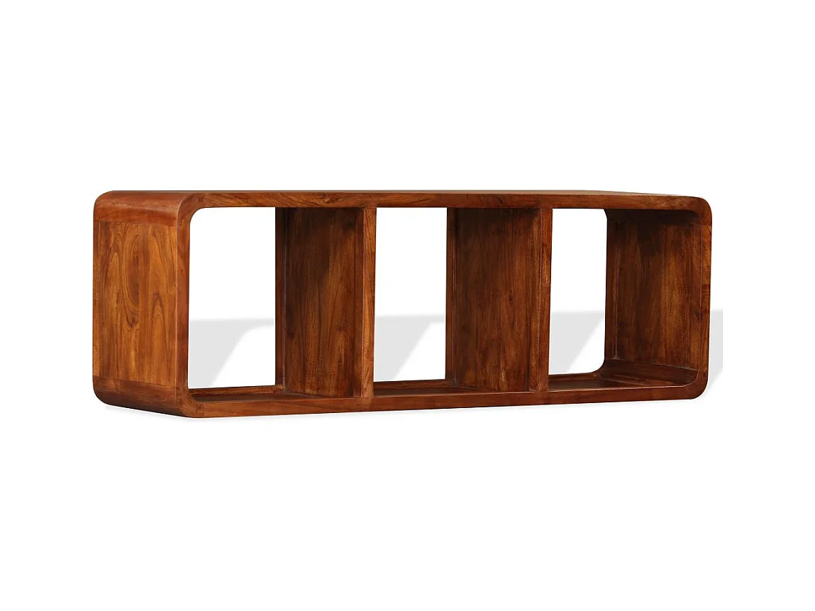 Móvel TV Aparador TV design prático madeira maciça com acabamento sesham 120 cm 2502163