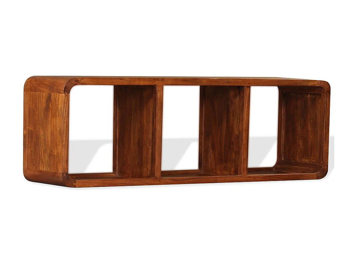 Móvel TV Aparador TV design prático madeira maciça com acabamento sesham 120 cm 2502163