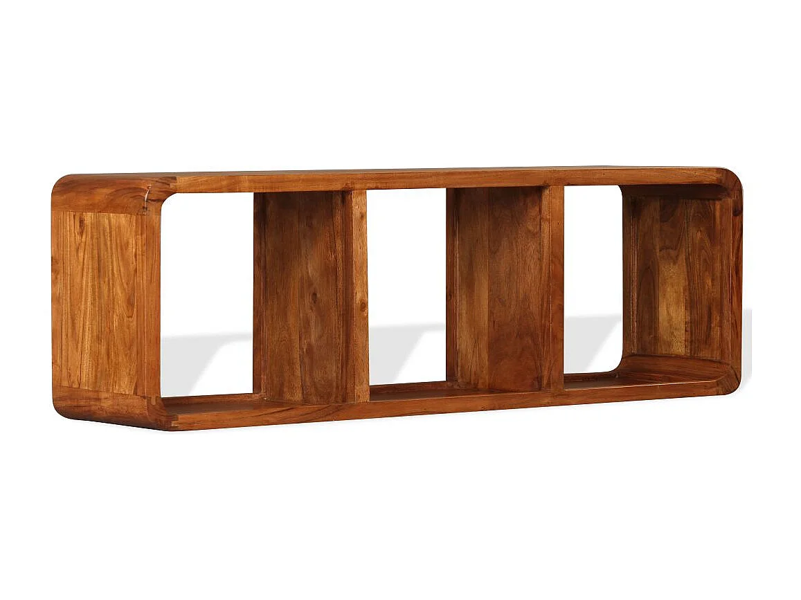 Móvel TV Aparador TV design prático madeira maciça com acabamento sesham 120 cm 2502163