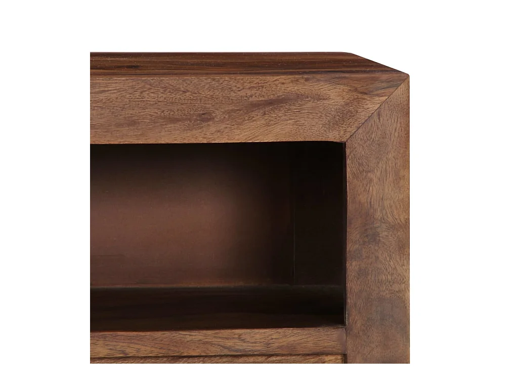 Mueble para TV Buffet para TV diseño práctico 120 cm madera maciza de sheesham 2502062