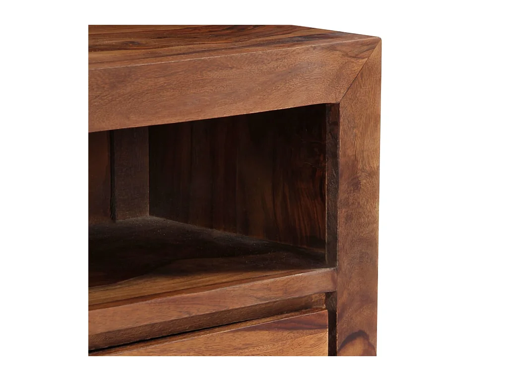 Mueble para TV Buffet para TV diseño práctico 120 cm madera maciza de sheesham 2502062