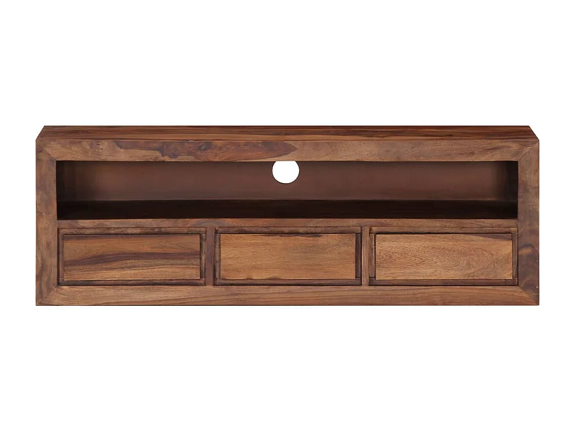 Mueble para TV Buffet para TV diseño práctico 120 cm madera maciza de sheesham 2502062