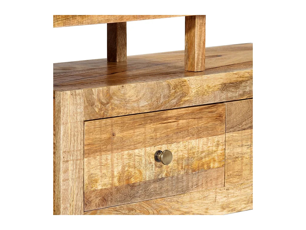 Meuble télé tv bois marron 120 x 30 x 40 cm 2502274