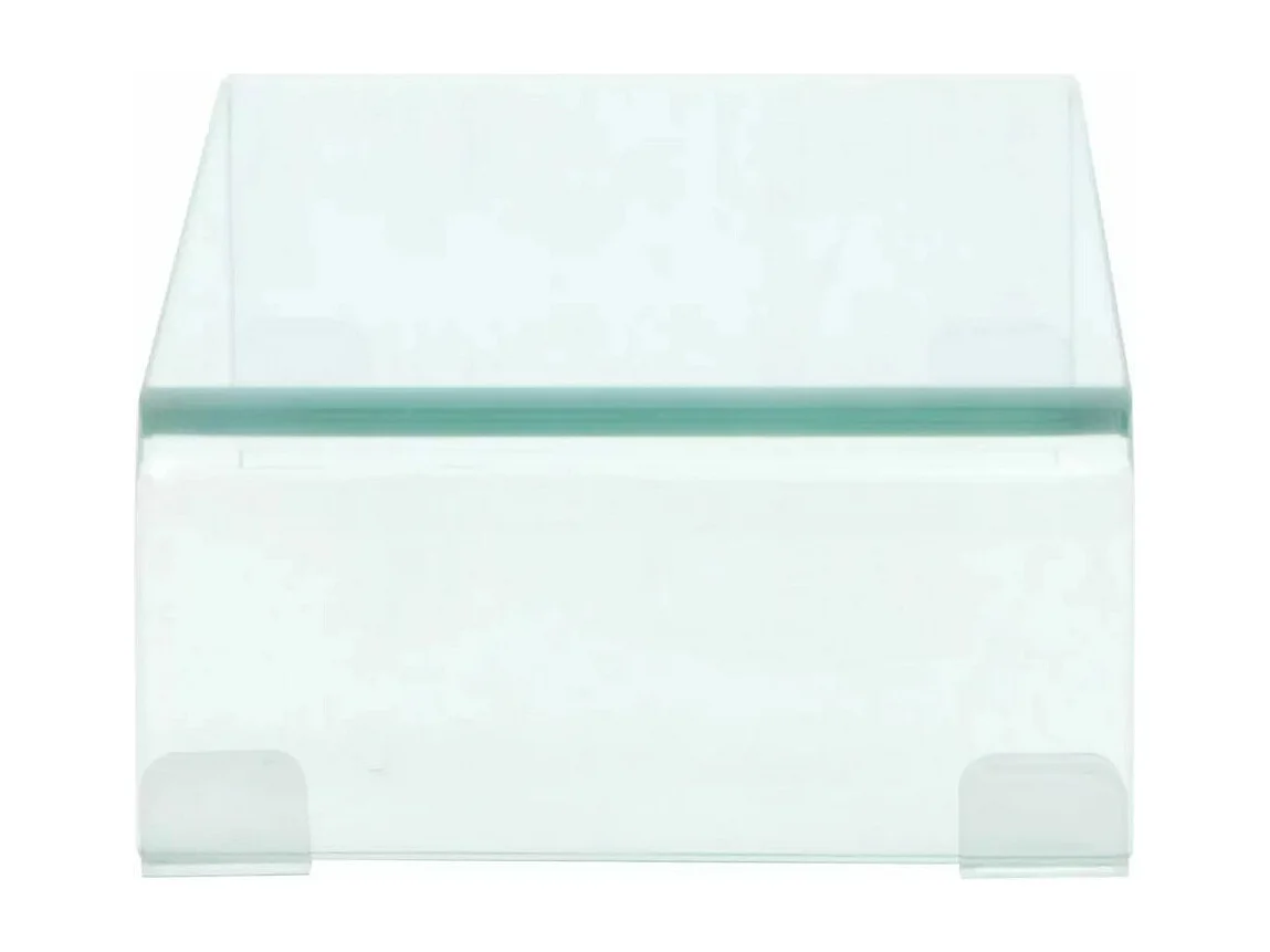 Armário de TV Buffet de TV design prático televisão para monitor de 40 cm vidro transparente 2502257