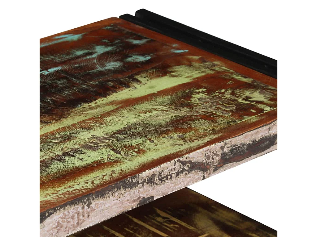 Mueble TV buffet TV diseño práctico madera maciza recuperada 120 cm 2502156