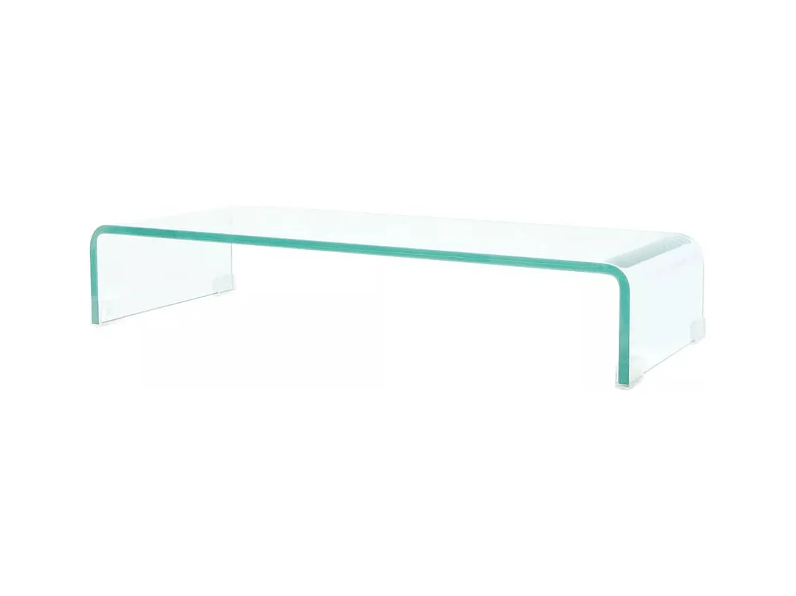 Meuble télé tv verre 70 x 30 x 13 cm 2502255