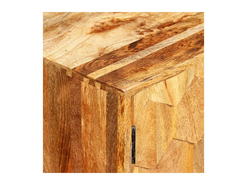 Meuble télé tv bois marron 118 x 35 x 40 cm 2502169