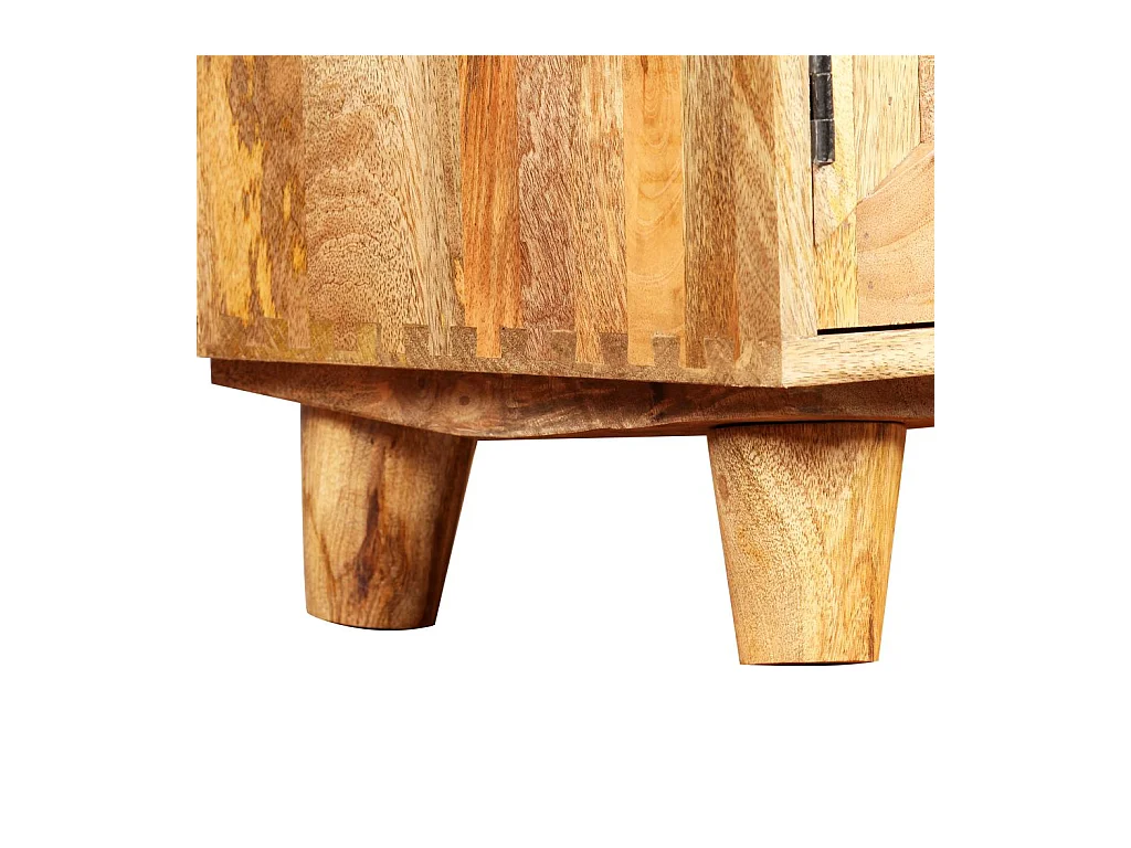 Meuble télé tv bois marron 118 x 35 x 40 cm 2502169