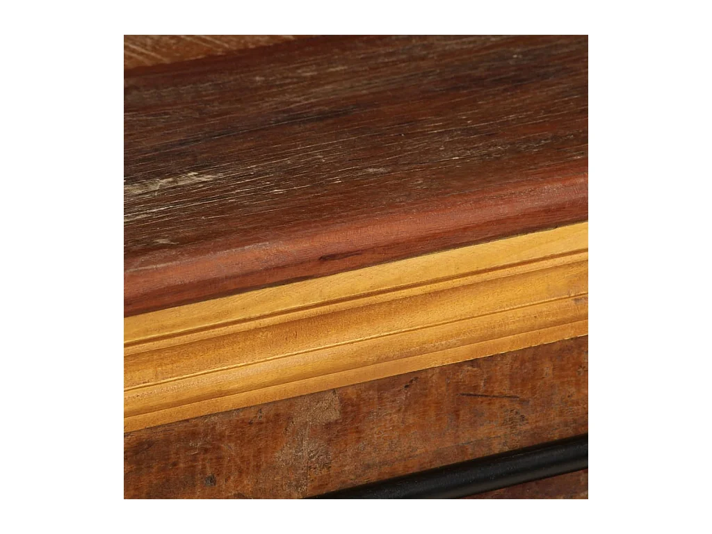 Mueble TV Buffet TV diseño práctico 110 cm madera maciza recuperada 2502287