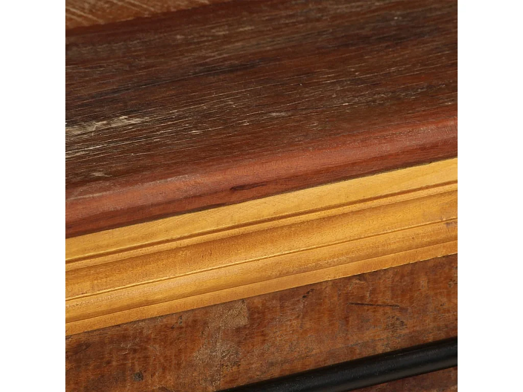 Mueble TV Buffet TV diseño práctico 110 cm madera maciza recuperada 2502287