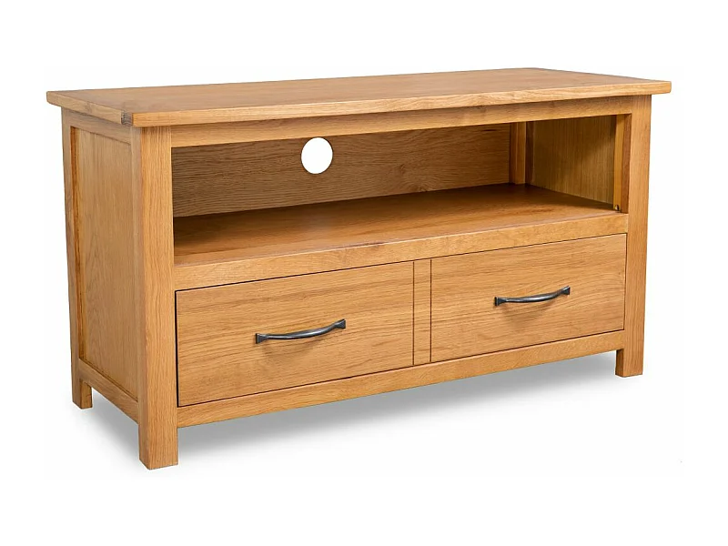 Móvel TV aparador TV design prático 90 cm madeira carvalho maciço 2502089