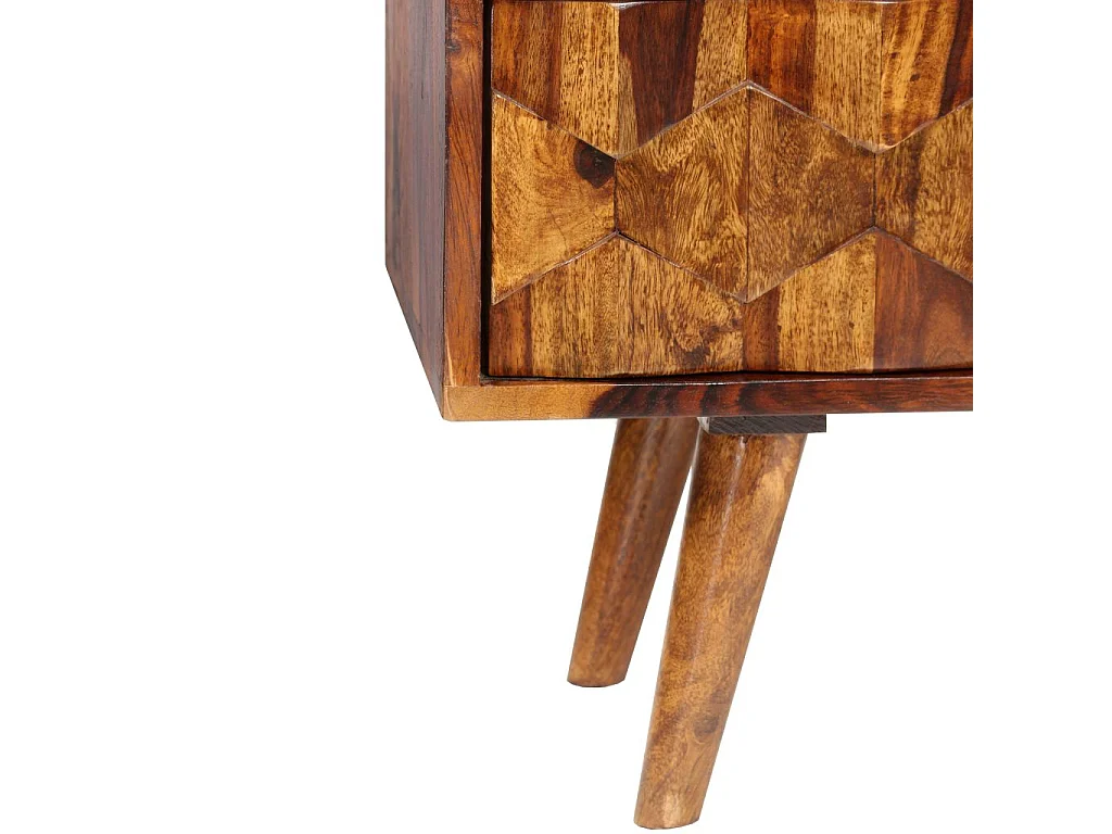 Mueble para TV Buffet para TV diseño práctico madera maciza de sheesham 140 cm 2502180