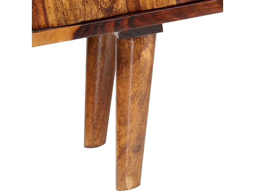 Mueble para TV Buffet para TV diseño práctico madera maciza de sheesham 140 cm 2502180