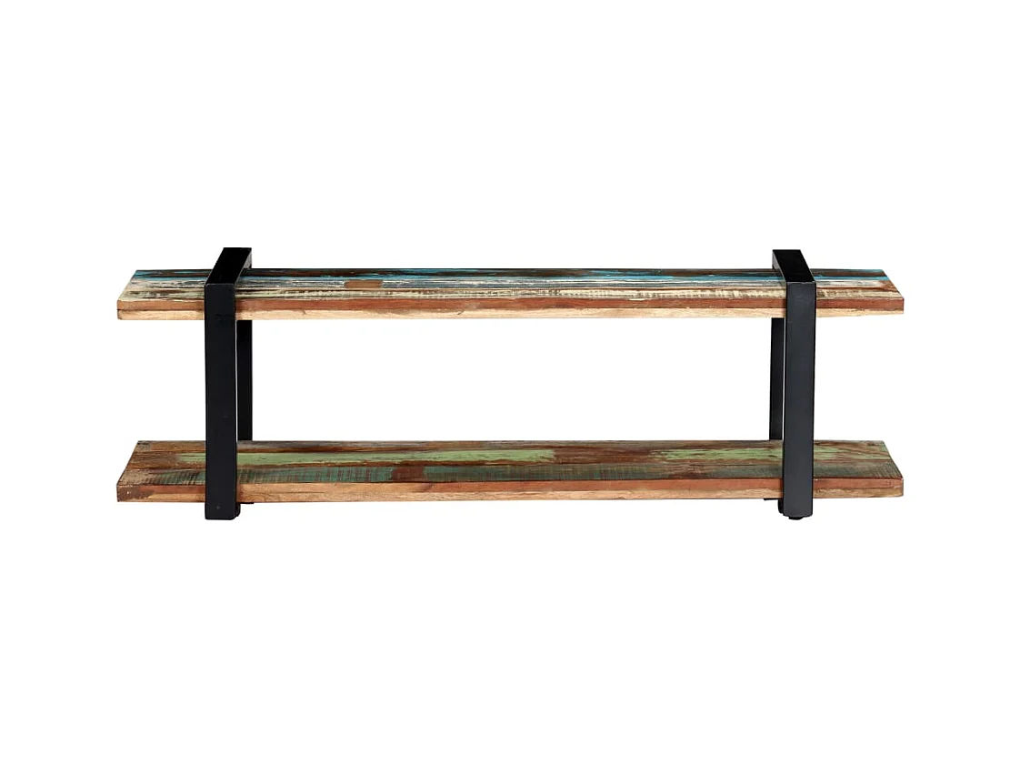 Móvel de TV Buffet de TV design prático 130 cm madeira recuperada maciça 2502067