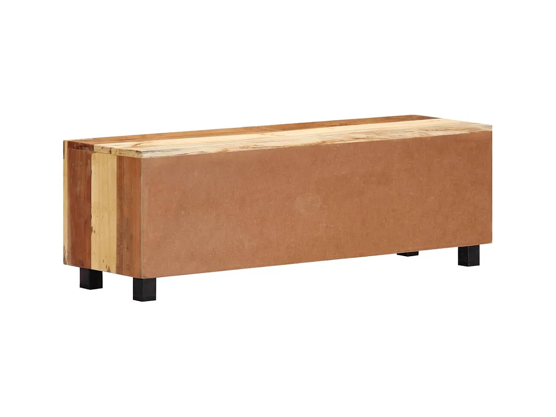 Mueble TV Buffet TV diseño práctico 100 cm madera maciza recuperada 2502046