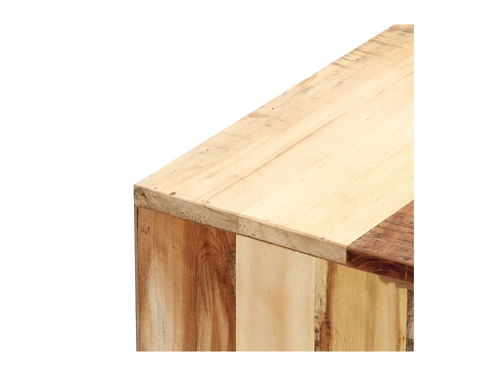 Mueble TV Buffet TV diseño práctico 100 cm madera maciza recuperada 2502046