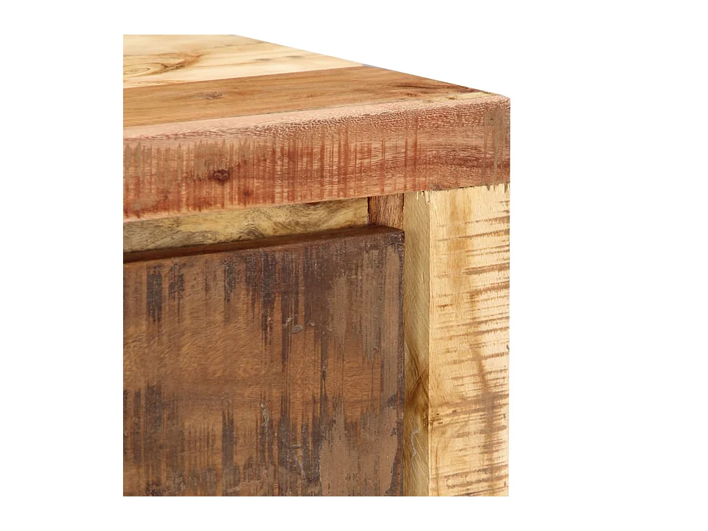 Mueble TV Buffet TV diseño práctico 100 cm madera maciza recuperada 2502046