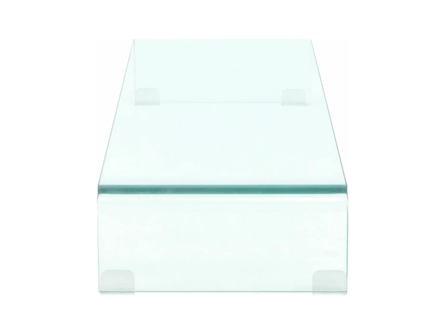 Armário de TV Buffet de TV design prático para monitor de vidro transparente de 90 cm 2502254