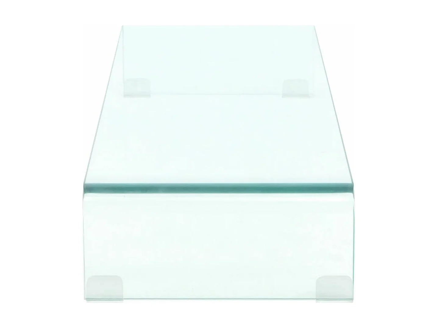 Armário de TV Buffet de TV design prático para monitor de vidro transparente de 90 cm 2502254