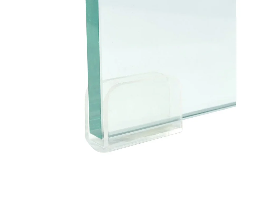 Armário de TV Buffet de TV design prático para monitor de vidro transparente de 90 cm 2502254