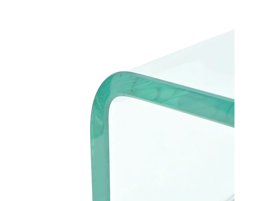 Armário de TV Buffet de TV design prático para monitor de vidro transparente de 90 cm 2502254