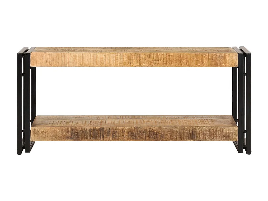 Mueble TV Buffet TV diseño práctico 90 cm madera maciza de mango 2502028