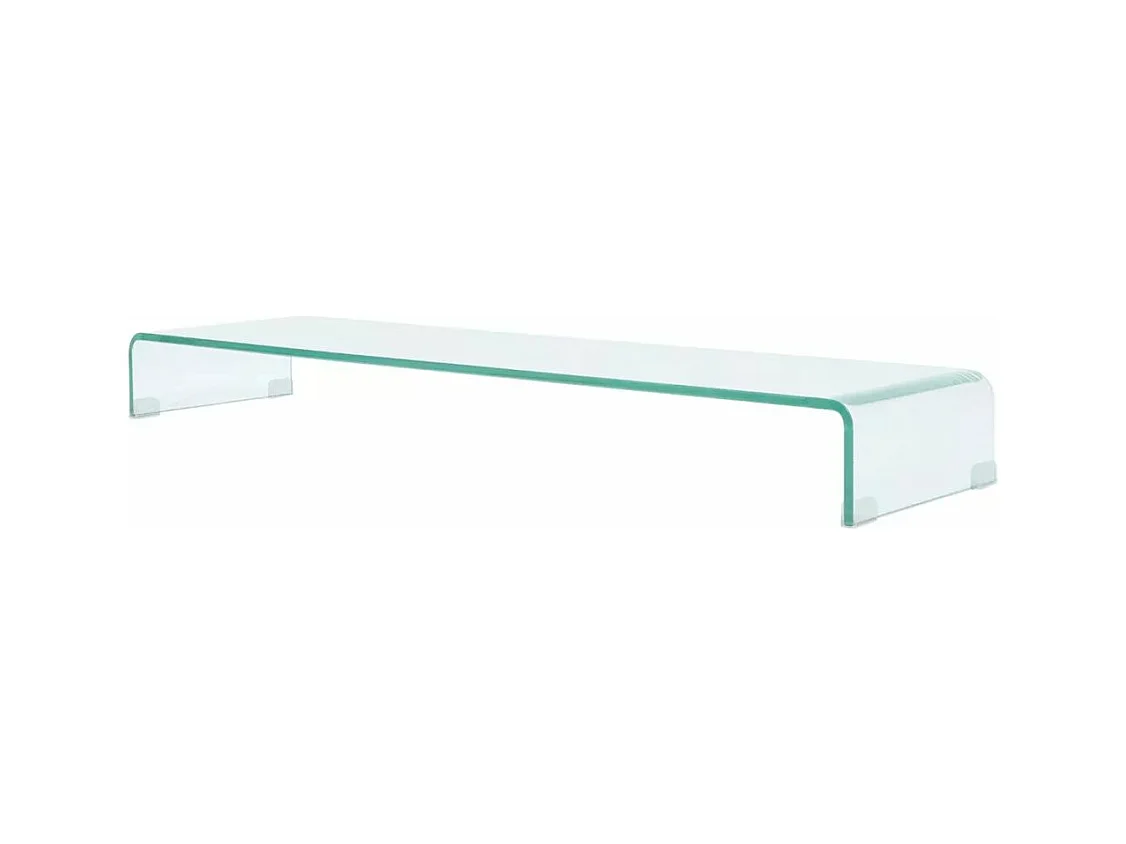 Meuble télé tv verre 120 x 30 x 13 cm 2502220