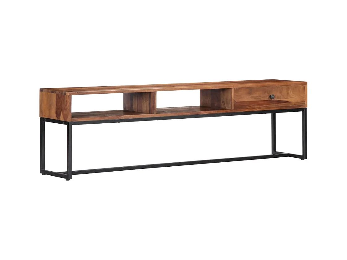 Móvel de TV Buffet de TV design prático 160 cm madeira sheesham maciça 2502079