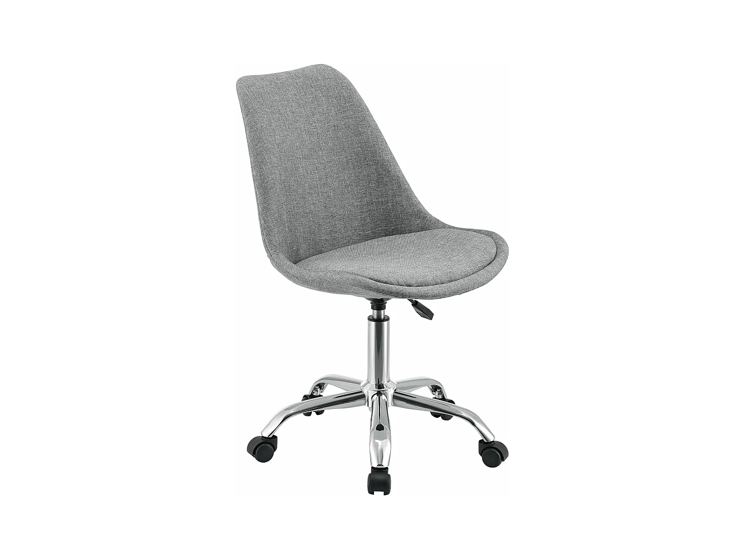 Fauteuil chaise siège de métal grise 48 x 55 x 83 cm 03_0004995