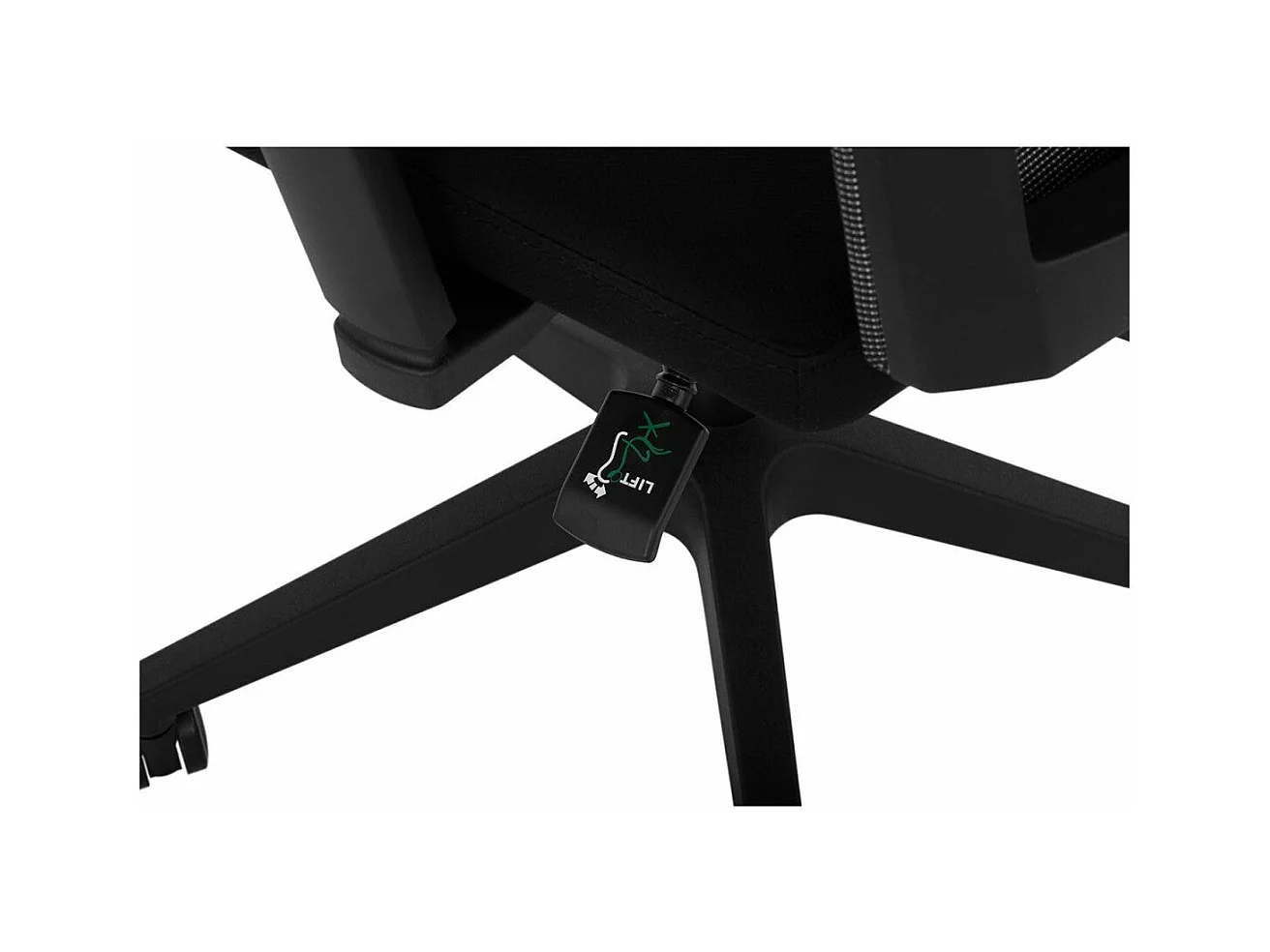 Fauteuil chaise siège de noire 65.5 x 62.5 x 118 cm 14_0000879