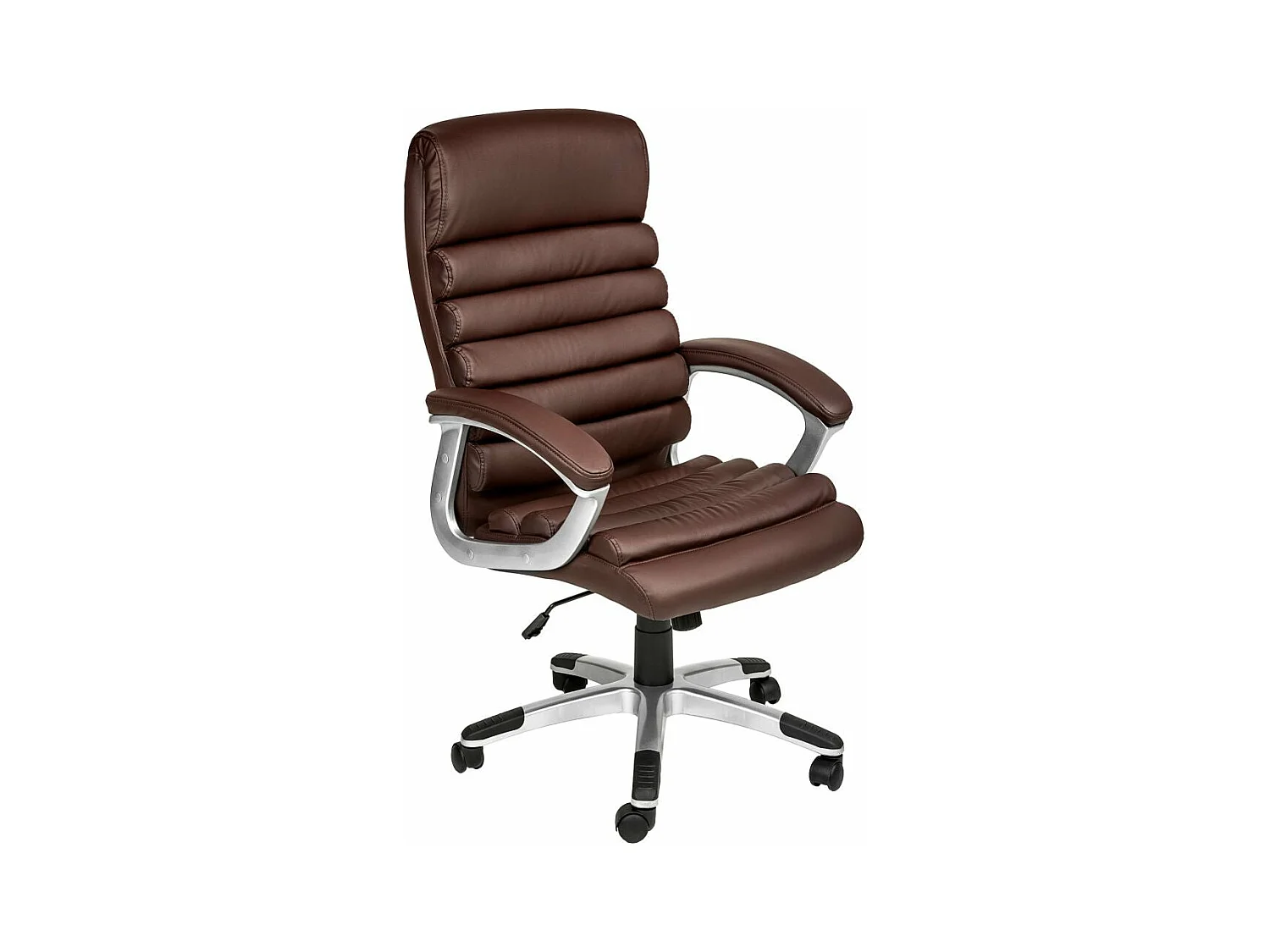 Fauteuil chaise siège de marron 60 x 60 x 124 cm 08_0000373